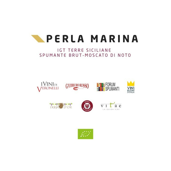 Perla Marina – Spumante Moscato Brut IGT BIOLOGICO