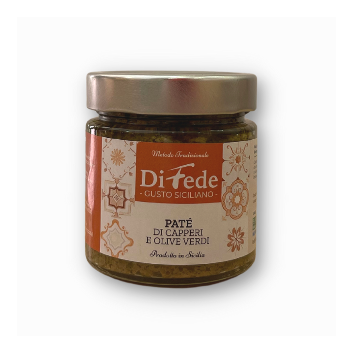 Paté di Capperi e Olive Verdi - La Casa del Pomodoro
