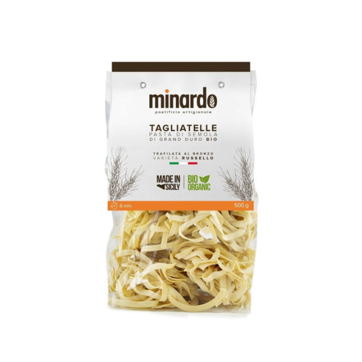Tagliatelle di Grano Duro Russello BIO - pasta di grani antichi siciliani online