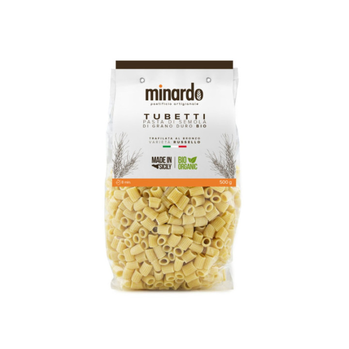 Tubetti di Grano Duro Russello BIO - prodotti tipici siciliani online