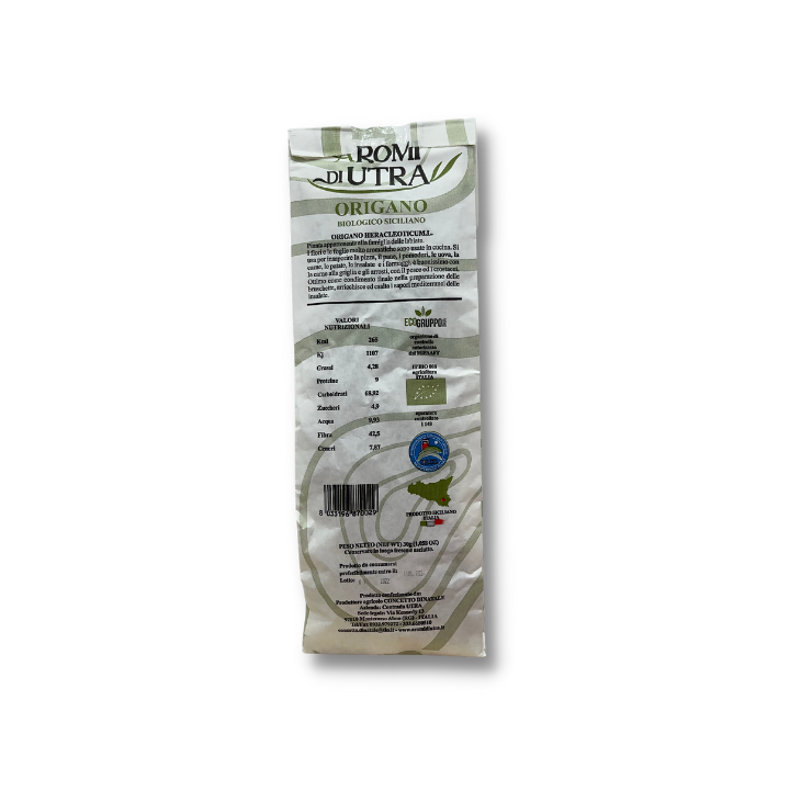 Origano a Rametti Bio 30g - spezie e prodotti tipici siciliani online - verdurazon.it