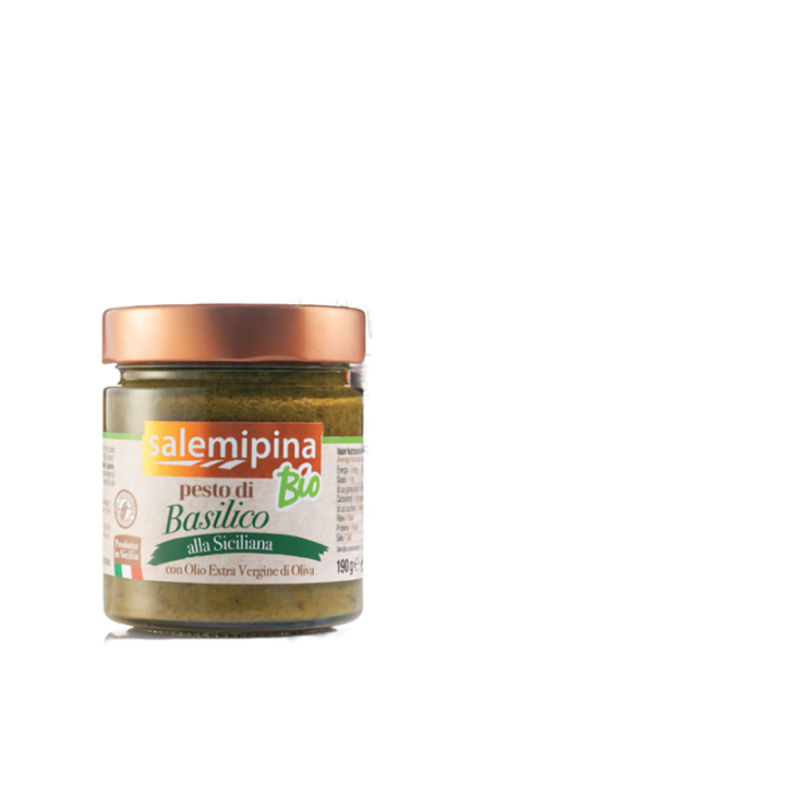 Pesto di Basilico alla Siciliana BIO Salemi Pina