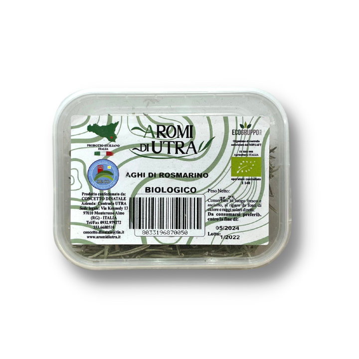 Rosmarino Bio 30g - spezie e prodotti tipici siciliani online - verdurazon.it