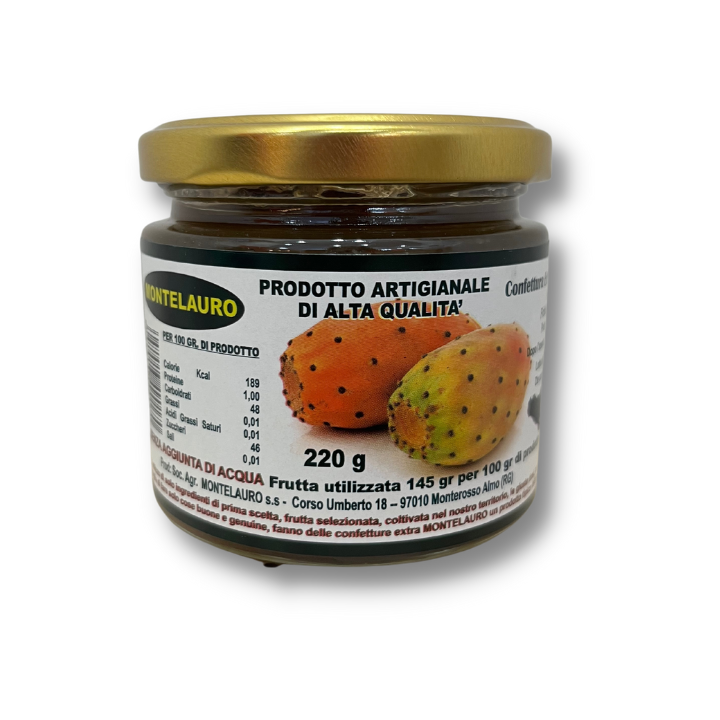 Confettura di Fichi d'India Montelauro - la casa del pomodoro. prodotti tipici siciliani online