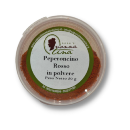 Peperoncino in polvere Nonna Tina - la casa del pomodoro food showroom marzamemi