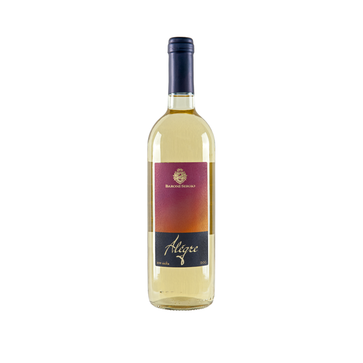 Alègre Grillo IGT Barone Sergio - vini tradizionali della val di noto