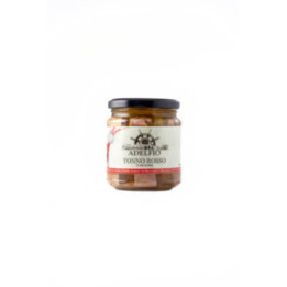 tonno rosso in olio d'oliva vaso vetro