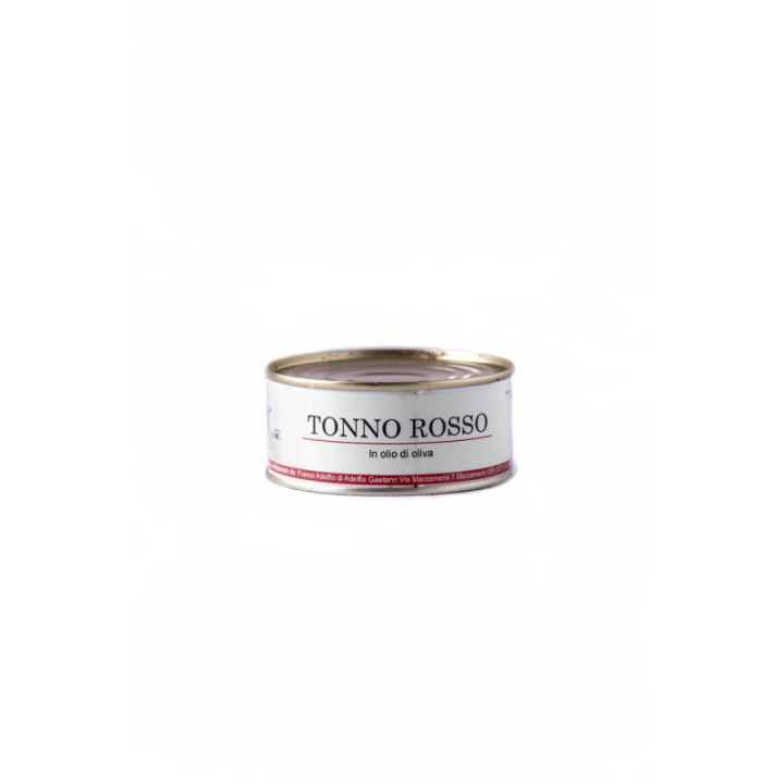 tonno rosso in olio d'oliva