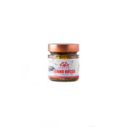 tonno rosso in olio d'oliva vaso vetro