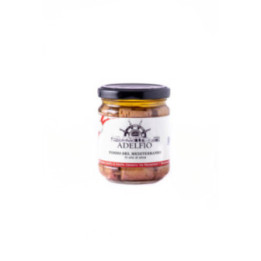 tonno mediterraneo in olio d'oliva vaso vetro