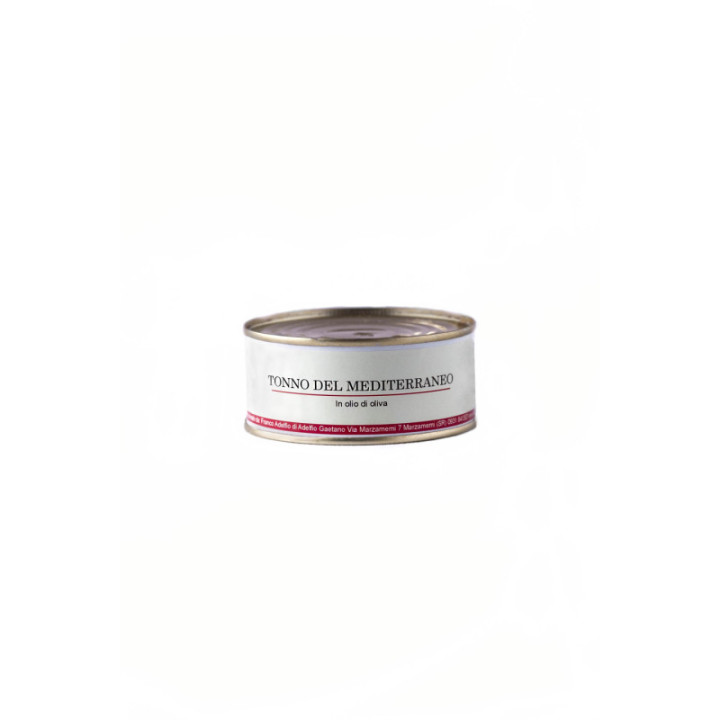 tonno mediterraneo in olio d'oliva