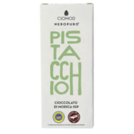 CIOCCOLATO DI MODICA IGP AL "PISTACCHIO"
