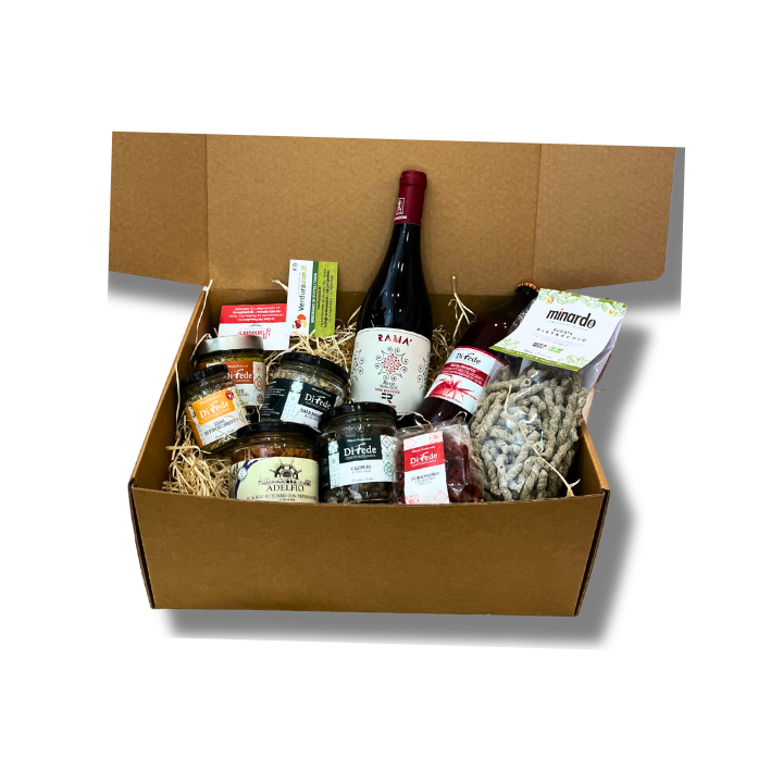 Camone - Ceste regalo natalizie della Casa del Pomodoro marzamemi