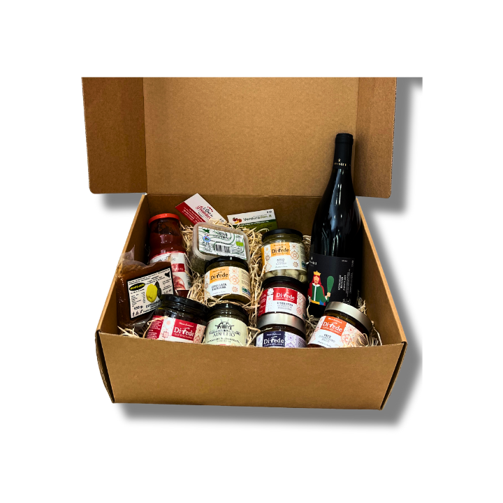 Costoluto - Ceste regalo natalizie della Casa del Pomodoro marzamemi