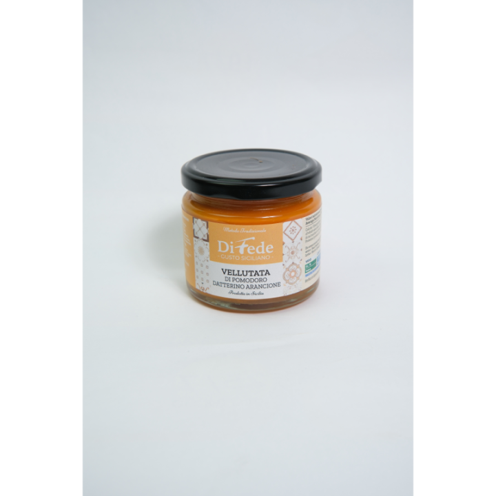 Vellutata di Pomodoro Datterino Arancione 180g Di Fede