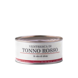 Ventresca Tonno Rosso in olio d'oliva latta 300g Adelfio